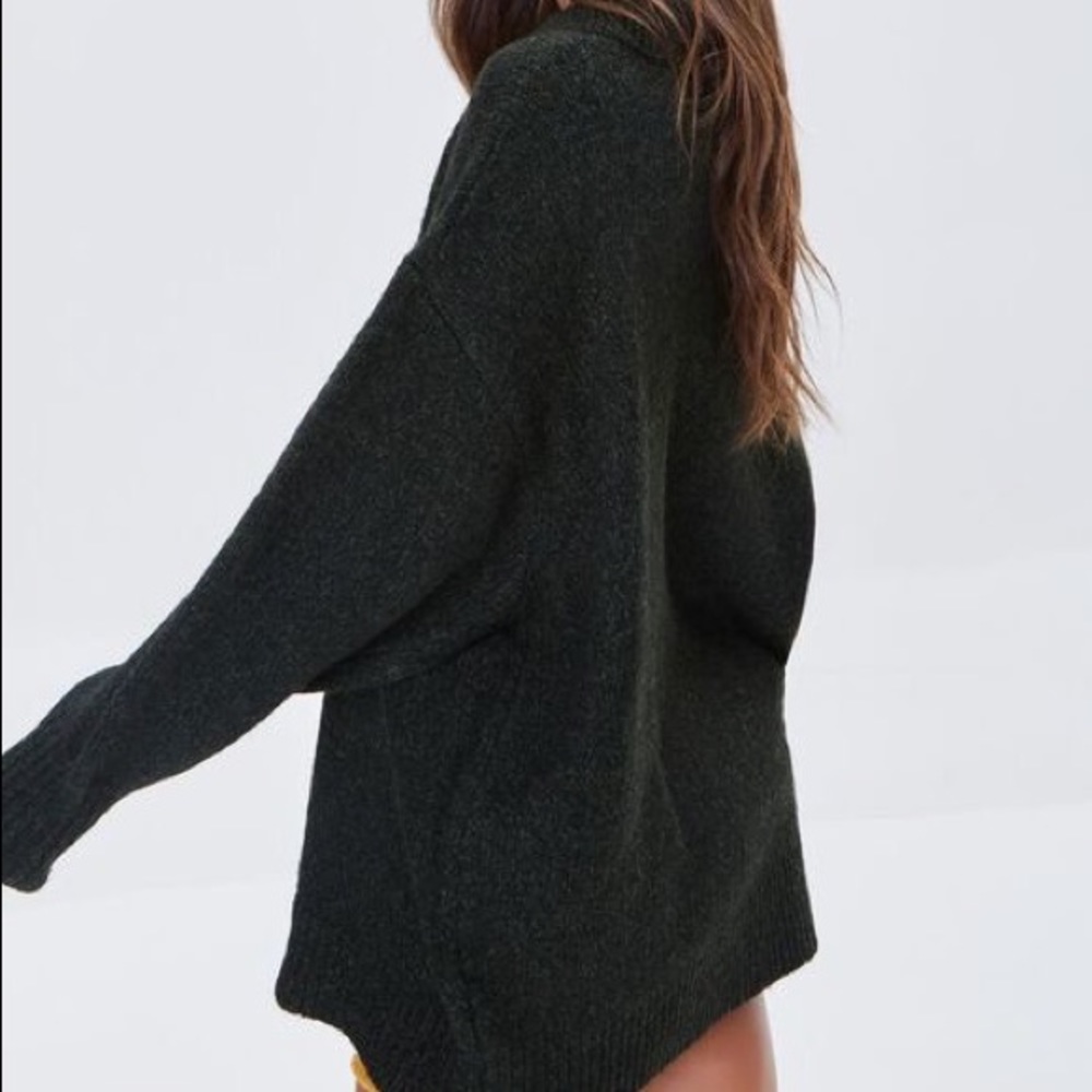 Marled Half-Buttoned Sweater - Picture 7 of 7